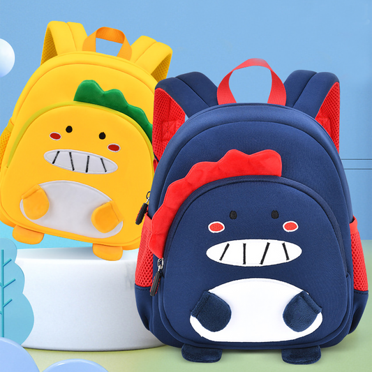 3D Dinosaur Kids Toddler School Bag with Anti-Lost Leash
