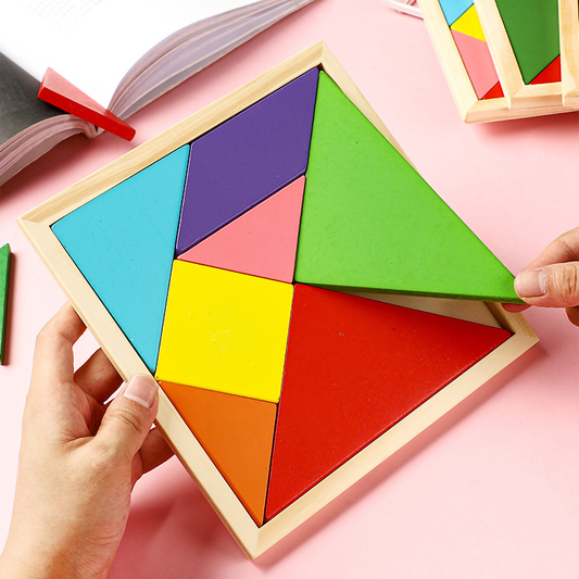 Wooden Educational Puzzle / Tangram