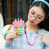 Unicorn Pop It, Play, and Pose Sling Bag