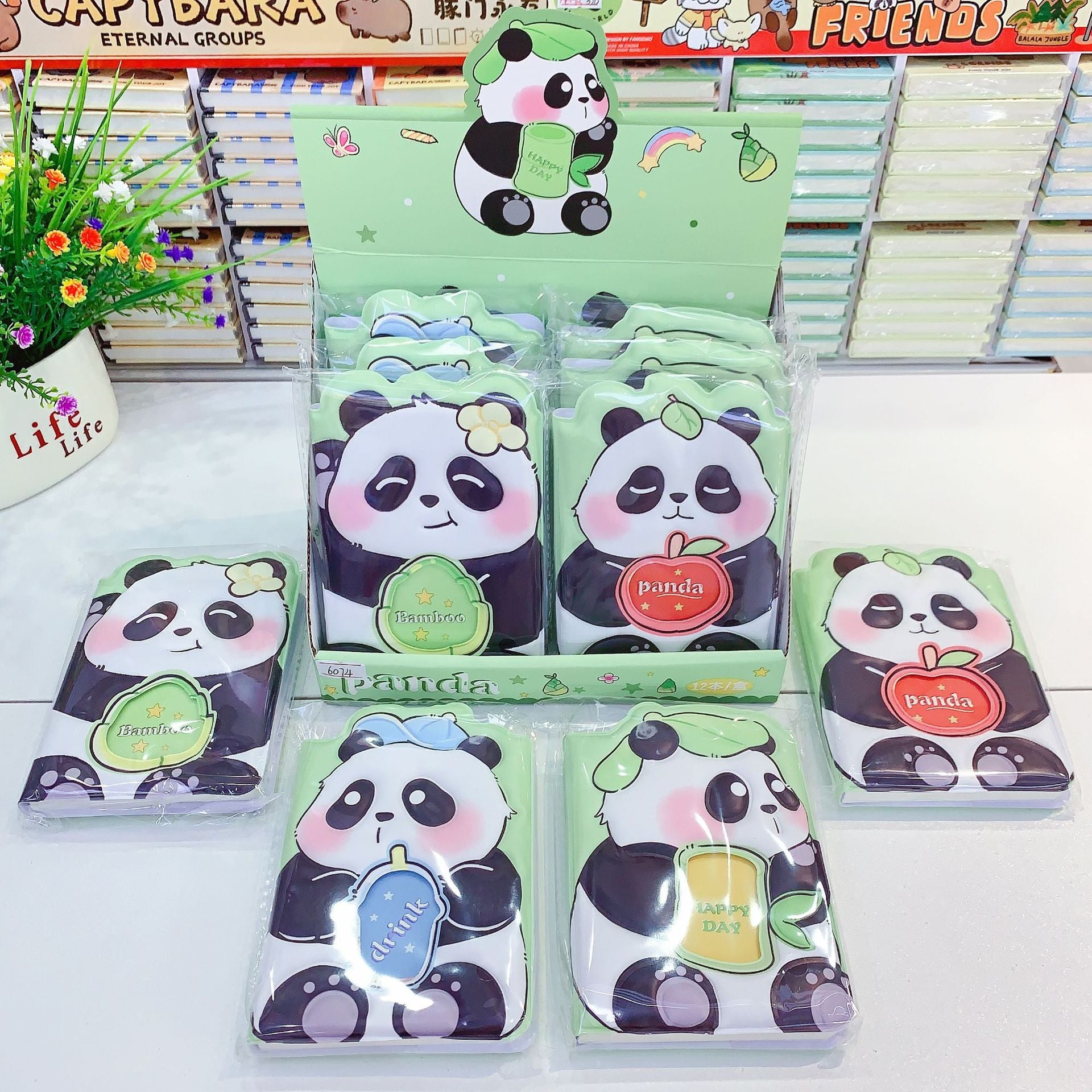 Cute Panda Writing Book | Kids’ Squishy Notebook Gift