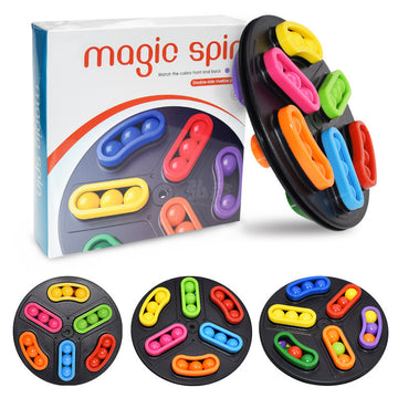 Magic Spin Double-Sided Marble Puzzle Toy