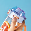 Flip-top Water Bottle with Safety Lock - 620ml
