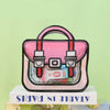 2D Comic Style Zipper Candy Pouch