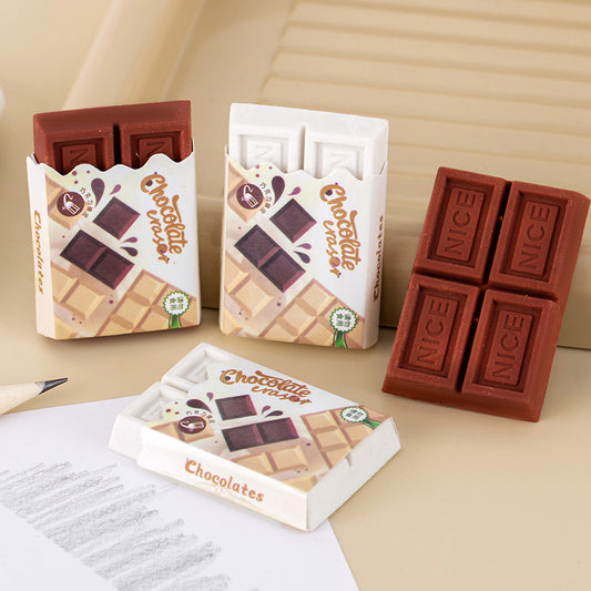 Cute Mini Chocolate Eraser 1 Pcs
