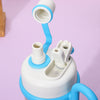 Vibrant 860ml Kids' Cartoon Sipper Bottles - Fun & Durable
