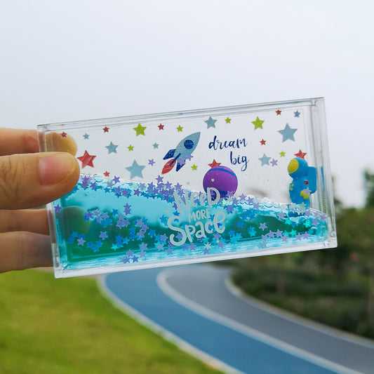 Liquid Floating Quicksand Showcase Ornament | Home Decor