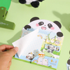 Cute Panda Puddle Sticky Notes