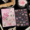 Aesthetic Floral & Butterfly Scrapbook Decor Stickers