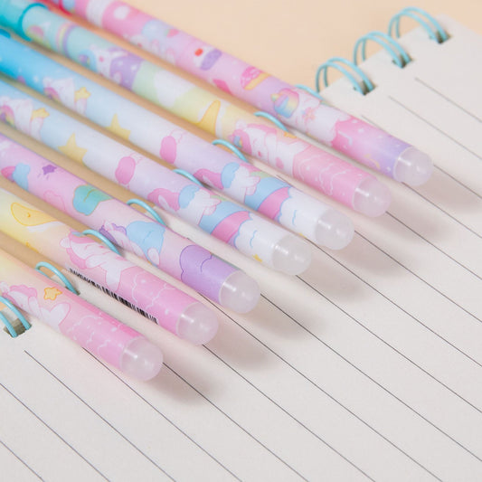 Unicorn Erasable Gel Pen Pack of 12pcs