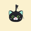 Silicone Kitten Coin Pouch with Hanging Strap