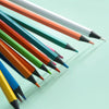 12 Color Pencils in Barrel 🖍️ – Bright, Smooth & Fun