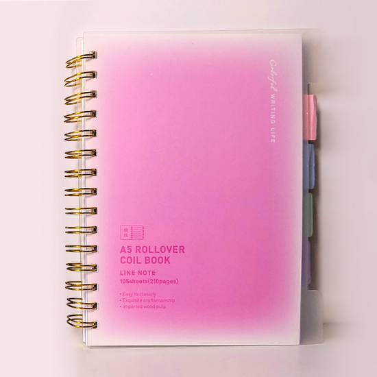 Aesthetic Sea Salt Bubbles Notebook | Divider Tabs + Geometry Sheet