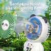 Jolly Chilly Panda Wearable Portable Fan | 3-Speed Rechargeable Mini Fan