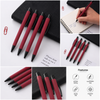Matte Maroon Personalized Ballpoint Pen