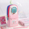 Nice Day Aesthetic  Small  Pouch with Detachable Patch | Large Capacity Storage