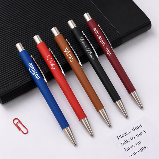 Sleek Matte Finish Corporate: Metal Tic-Tac Pen