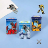 Robot & Astronaut Metal Piggy Bank with Lock & Key