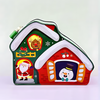 Christmas House Metal Money Box – Cute & Secure Savings Box