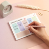 Weekly Planner Notepads | Stylish 7-Day Desktop Planner