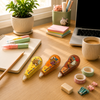 Playful Capybara PET Correction Tape Pack - Kids Return Gift Stationery