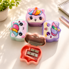 Portable Dual-Hole Unicorn Pencil Sharpener