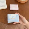 Portable Mini Trifold Wallet with Bow Charm | Cute School & Travel Purse