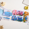 Happy Cement Truck Metal Pencil Box with Stationery