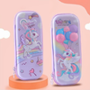 3D EVA Colorful Unicorn Zipper Pencil Pouch