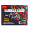 12-Color Acrylic Painter Set – Blend, Mix & Create Magic