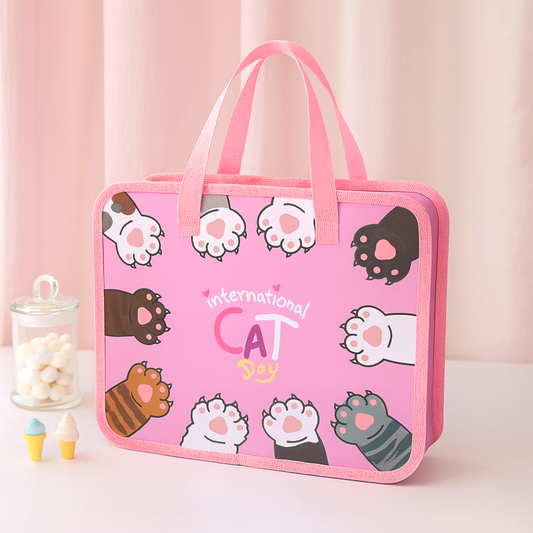 Multipurpose Zipper File Bag