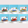 Cartoon Train DIY Building Block Toy
