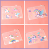 Rainbow Unicorn A4 Zipper File Folder