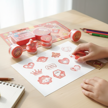 Kawaii Kids Stamp Set