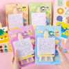 DIY Canvas Easel Painting Kit - 3 Colors & Brush