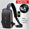 Anti-Theft Sling/Chest Bag | USB Charging Multi-Functional Crossbody Bag