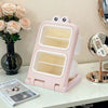 Desktop Slanting Pen Holder | Multi-Compartment Organizer