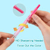Twist & Color Rotating – 24 Shades Crayon Set