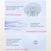 Aurora Jellyfish Mood Light | Hanging or Desktop with Sound Control