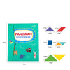 Magnetic Wooden Tangram Puzzle: Educational toy