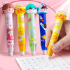 Retractable Erasers! Fun 3D Cartoon Toppers