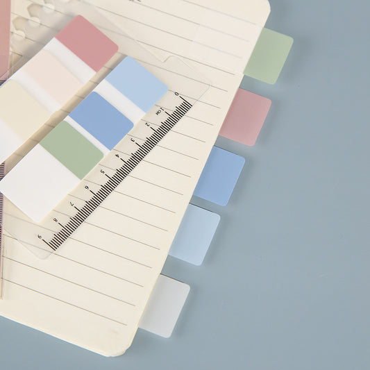 Index Sticky Tabs With Ruler
