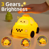 Taxi Night Lamp – Cute Silicone Lamp for Kids