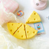 Easy To Clean Cheese-shaped Eraser