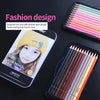 Set of 24 Oil-Based Portrait Pencils - Bold & Bright Colors