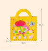 DIY Fancy Kids Sewing Bag Kit - Sew Your Own Bags Sewing