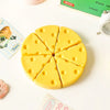 Easy To Clean Cheese-shaped Eraser