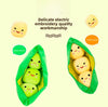 Happy Pea Pod Soft Stuffed Plush Toy - Cuddly & Sweet