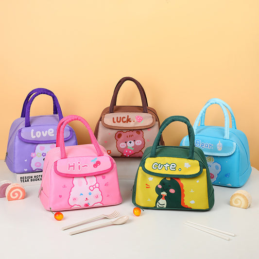 Cute & Cool! Insulated Animal Lunch Bags for Kids