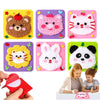 DIY Animal Sewing Craft Kit for Kids | Fun Wool Embroidery Set