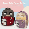 Adorable 3D Panda Kids School Bag